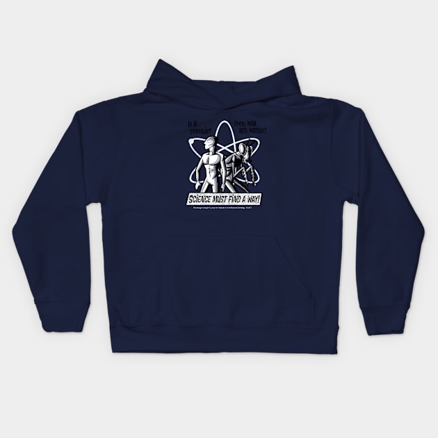 From Man into Mantis? Kids Hoodie by GiMETZCO!